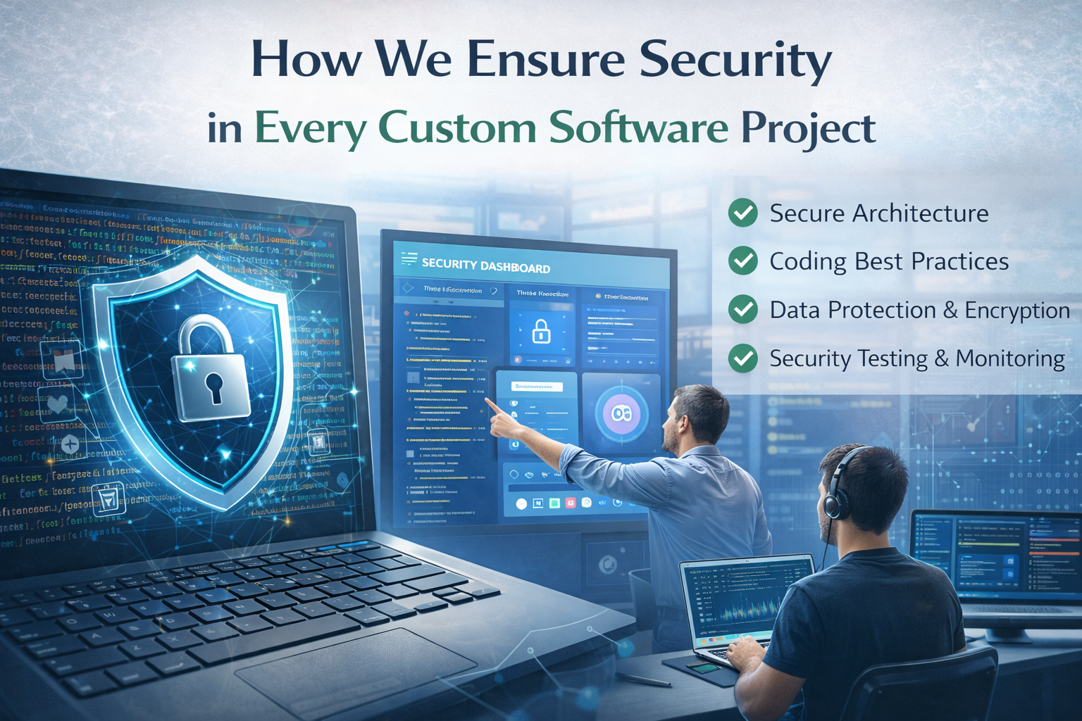 How We Ensure Security in Every Custom Software Project